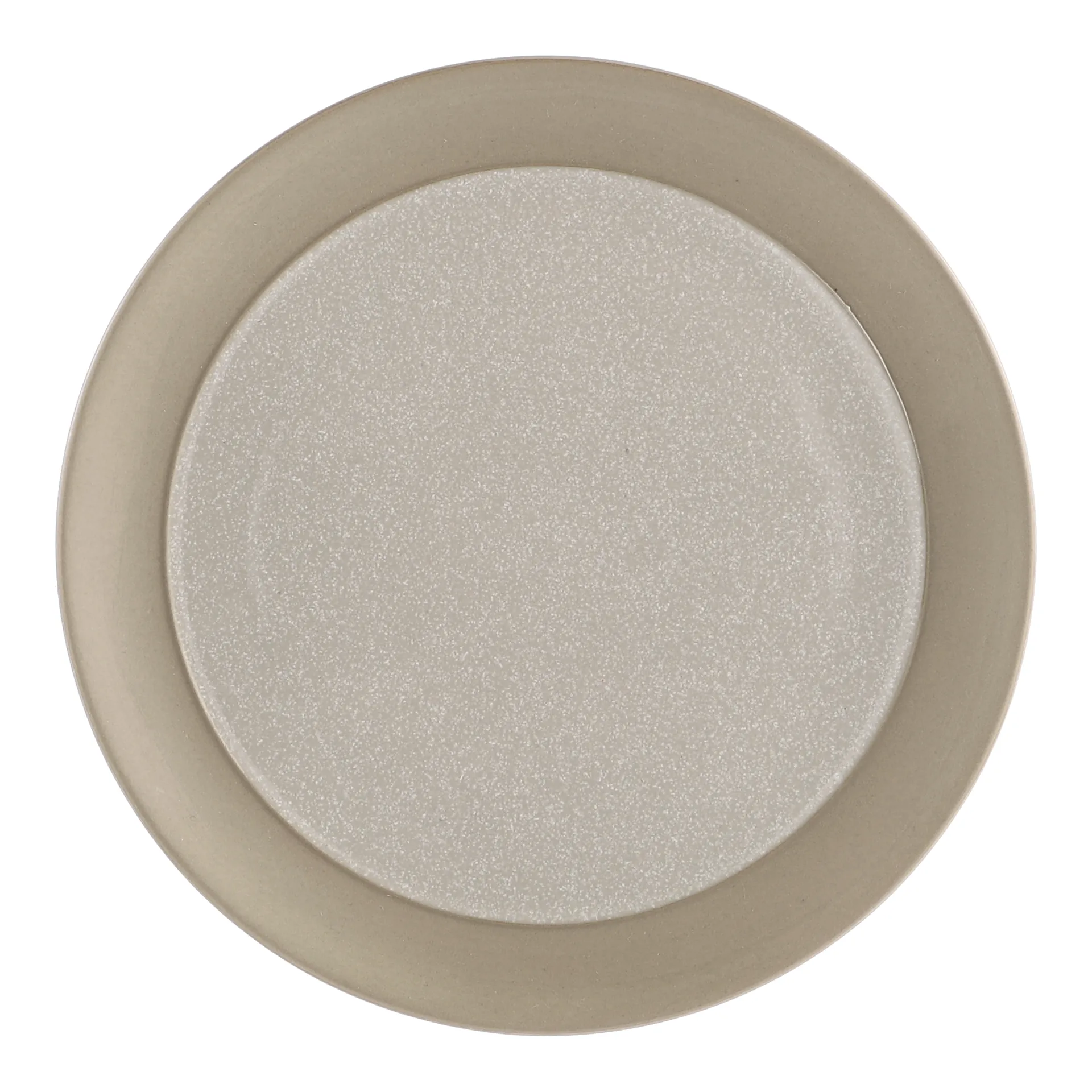 Fossil Teller Ø 21 cm, Beige Scandi Living