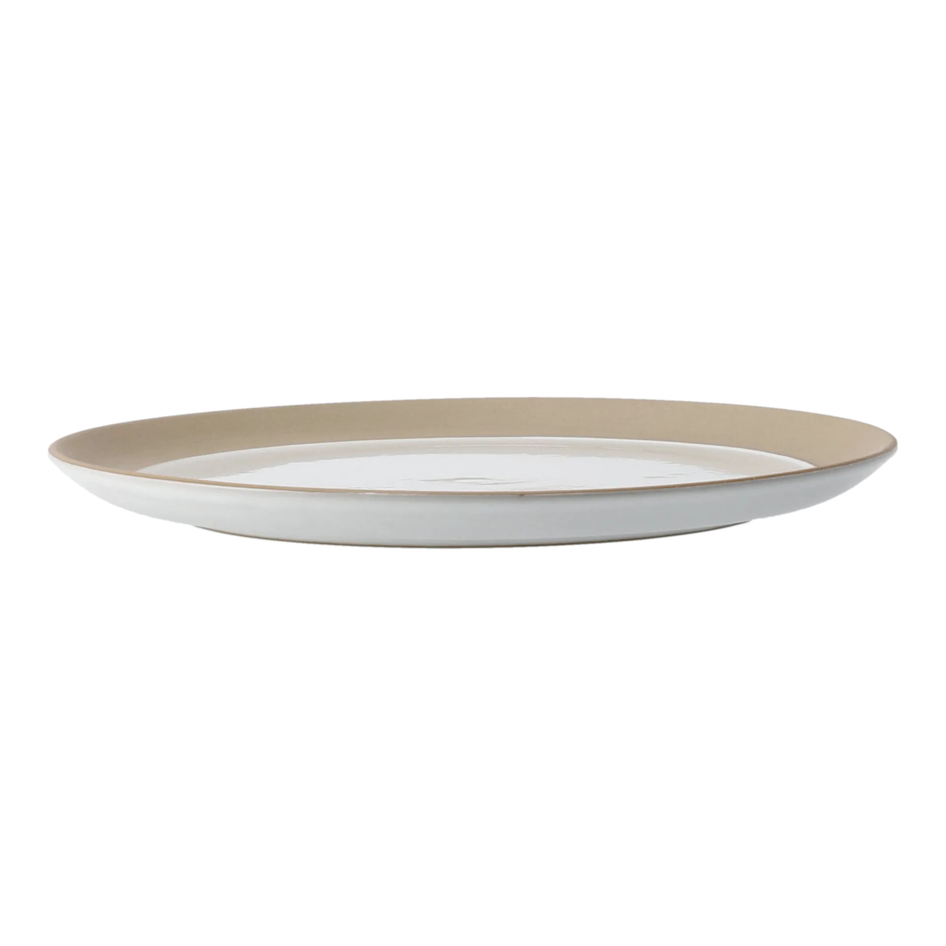 Fossil Teller Ø 26 cm, Weiß Scandi Living