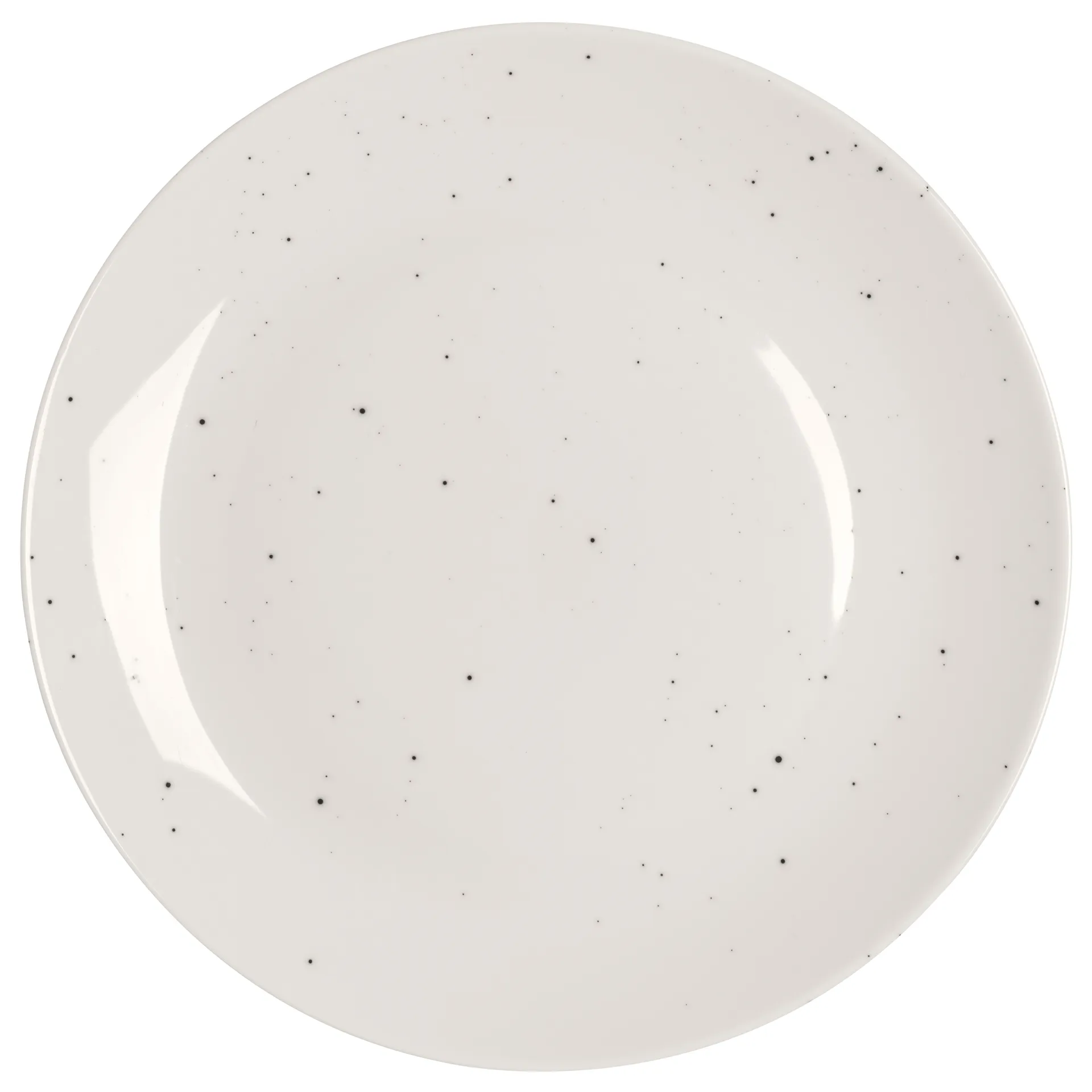 Freckle Teller Ø26 cm, Weiß Scandi Living