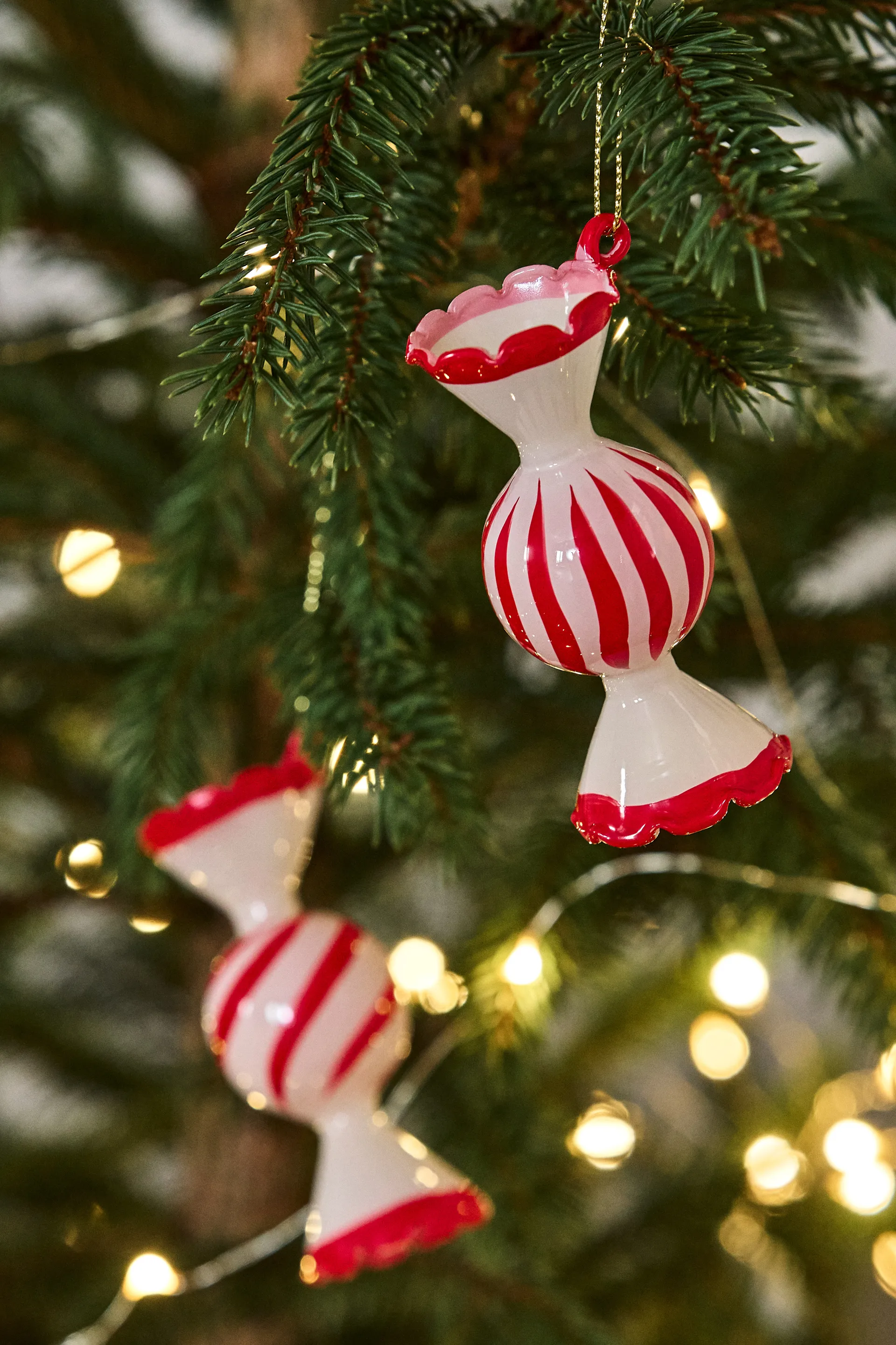 Jolly Weihnachtskugel 4er-Pack, Rot Scandi Living