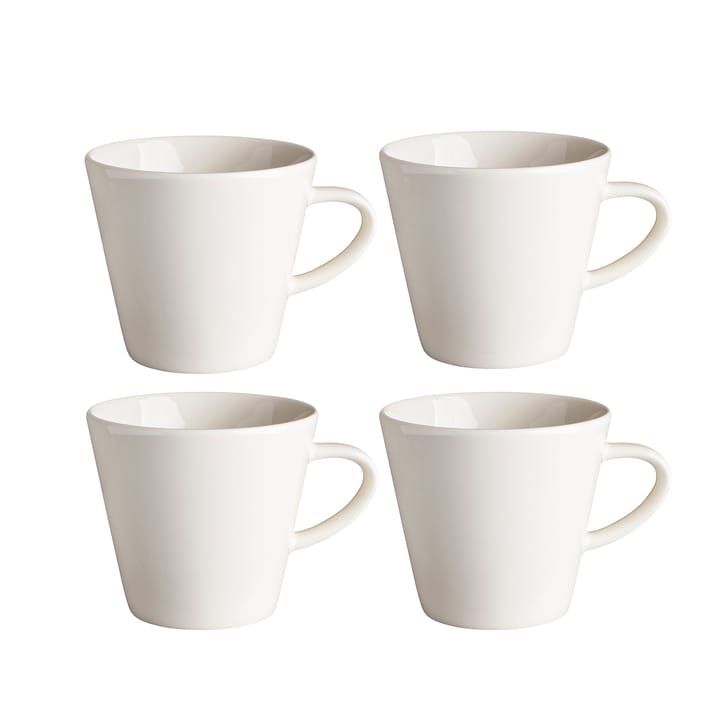 Kalk Tasse 30cl 4er Pack, Weiß Scandi Living