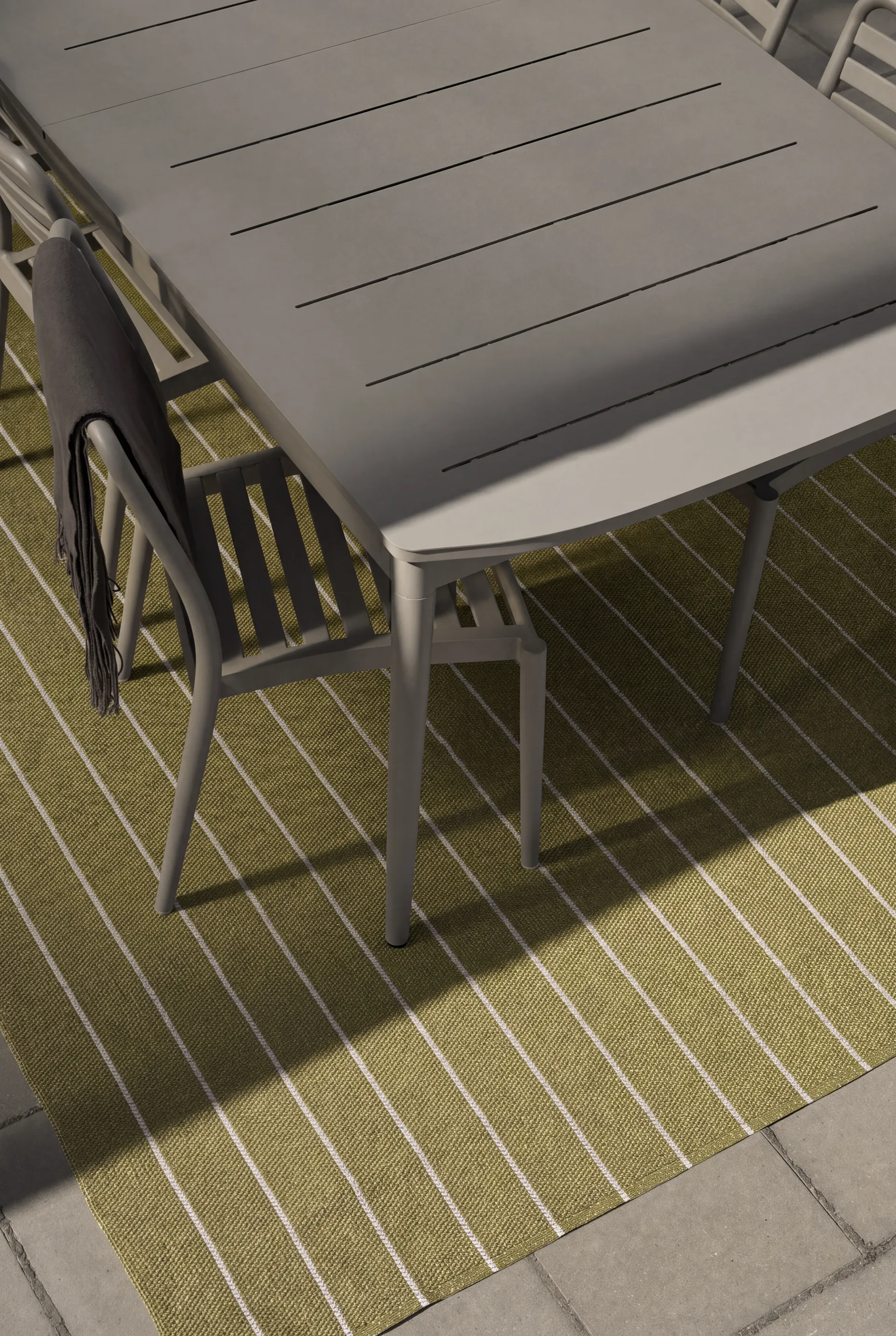 Lane Teppich, Olive green, 150x200 cm Scandi Living