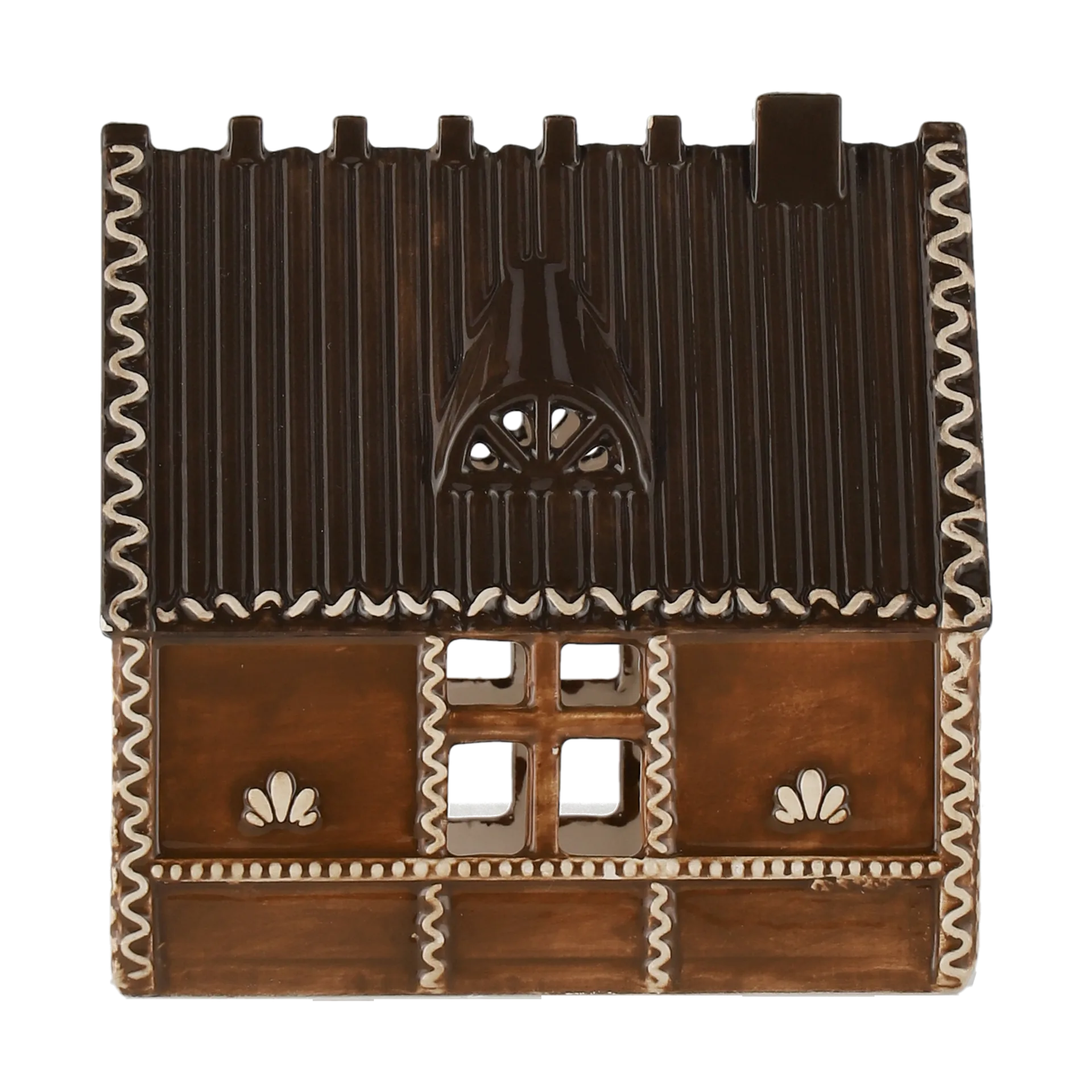 Lebkuchen-Lichthaus, 12 cm Scandi Living