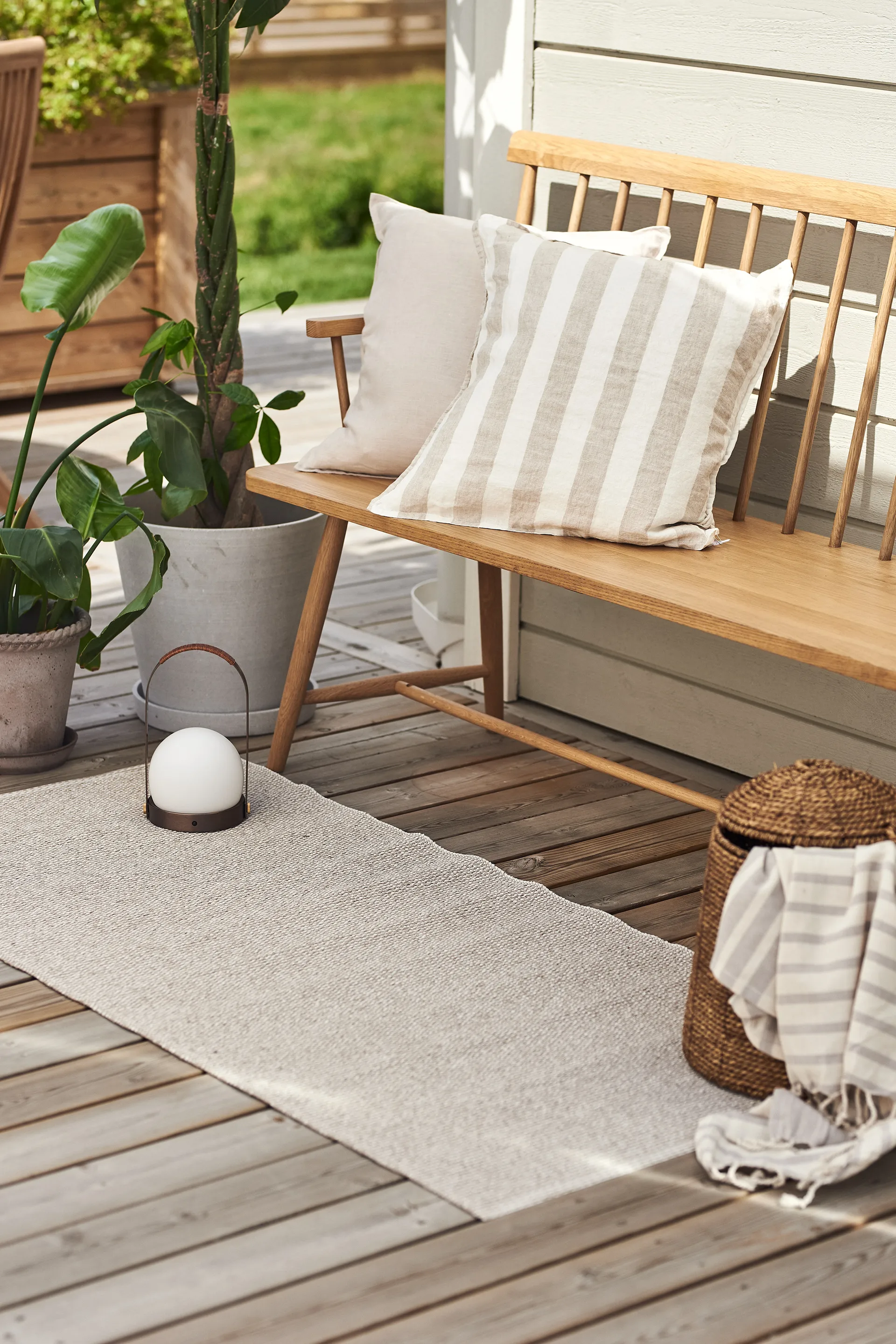 Mellow Kunststoffteppich greige, 70 x 150cm Scandi Living