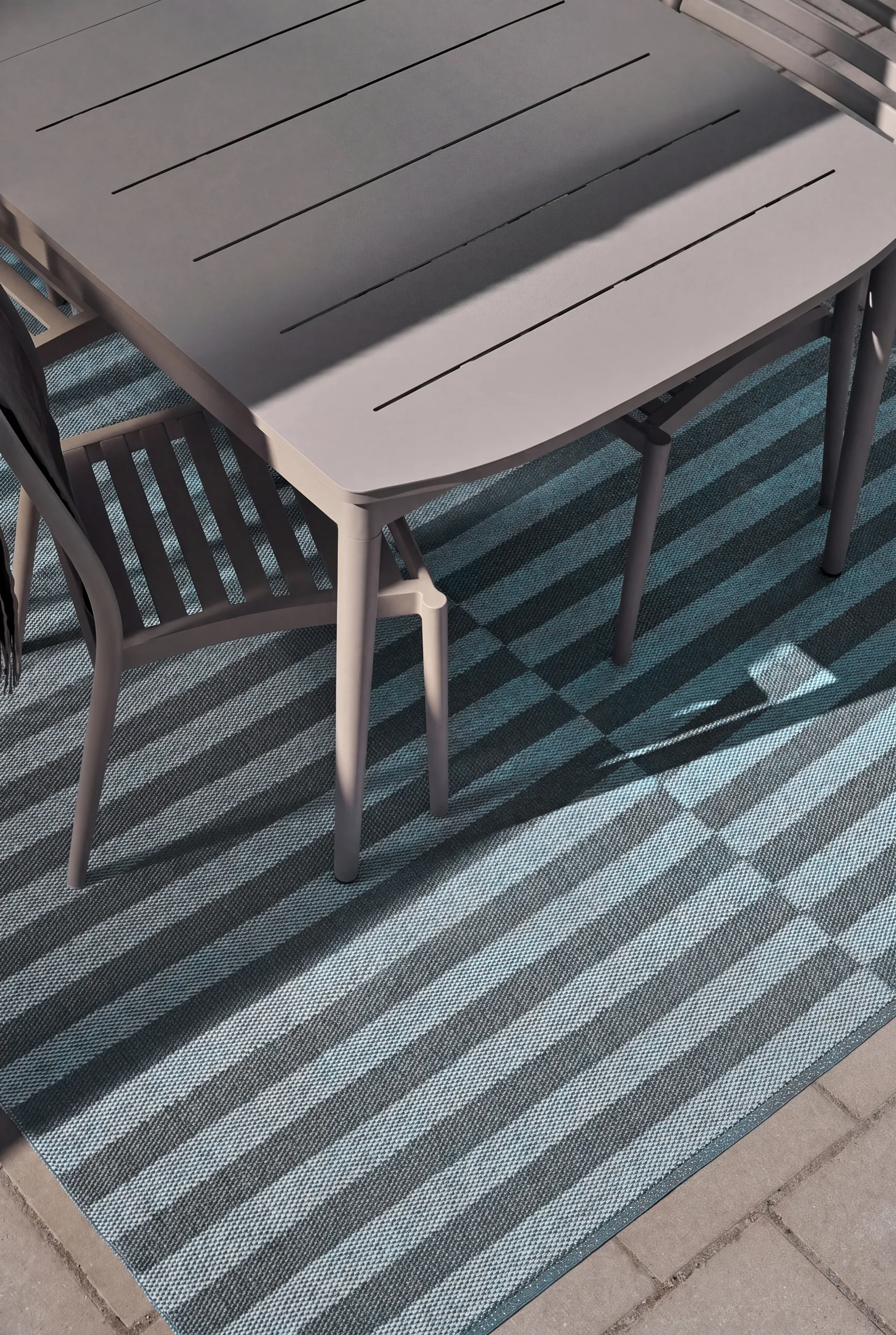 Path Teppich, Ocean blue, 150x200 cm Scandi Living