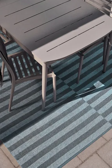 Path Teppich - Ocean blue, 150x200 cm - Scandi Living