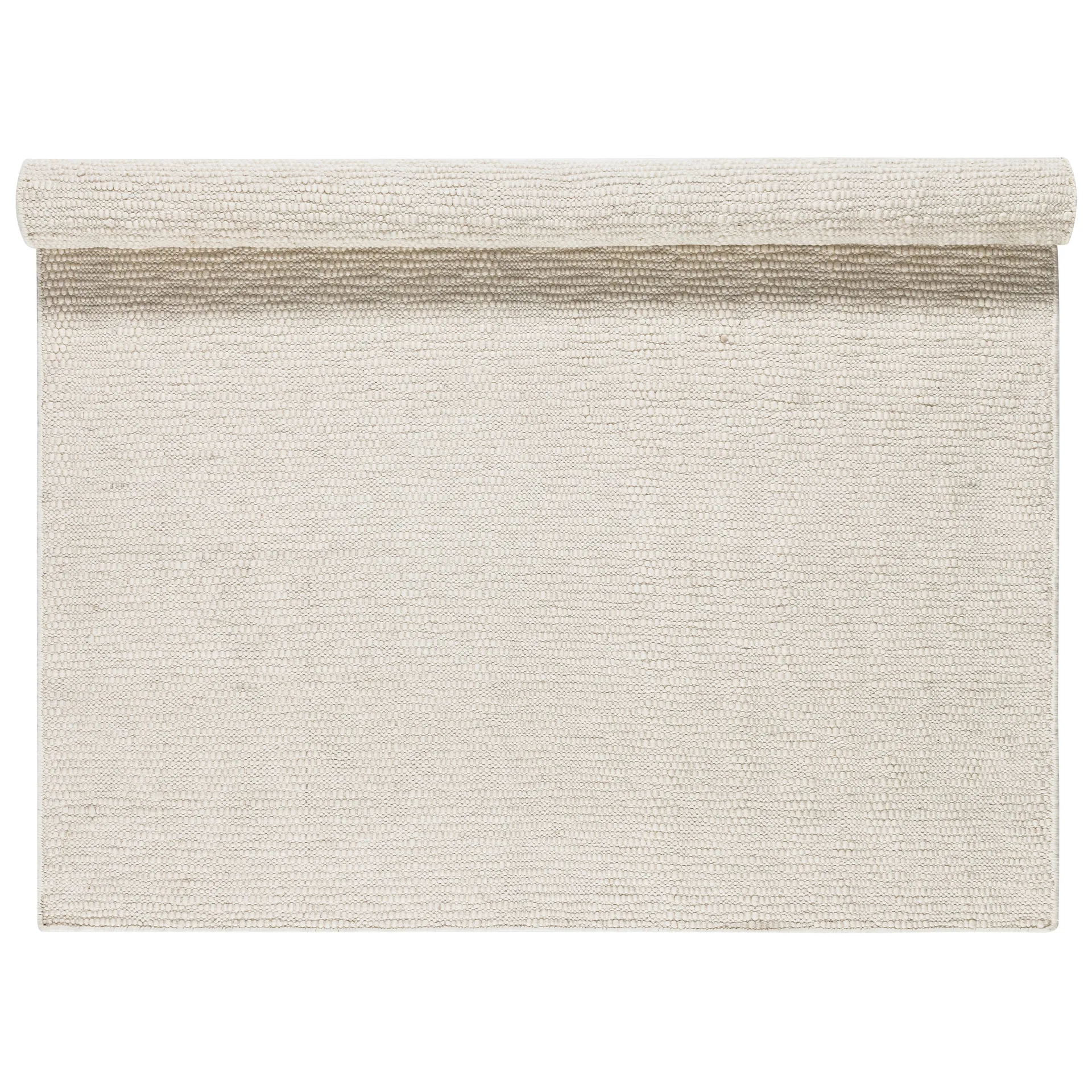 Pebble Wollteppich weiß, 170 x 240cm Scandi Living