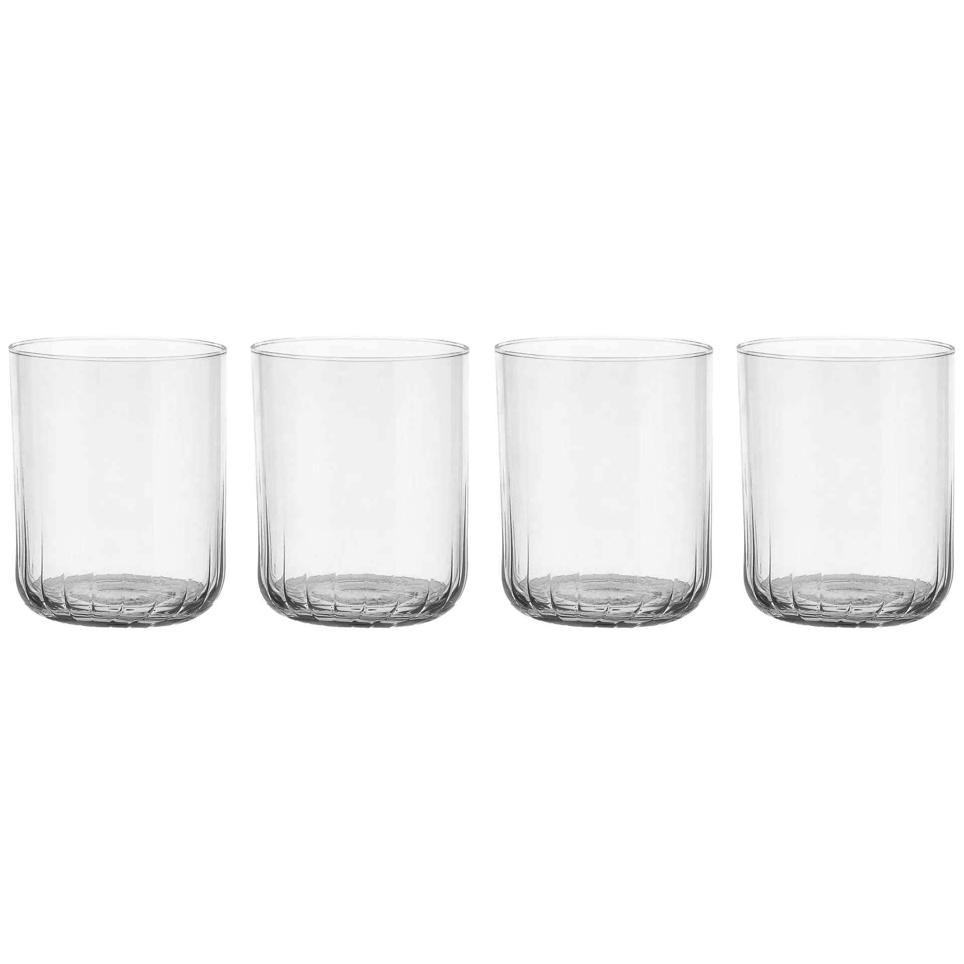Pristine tumbler Glas 37 cl 4er-Pack, Klar Scandi Living