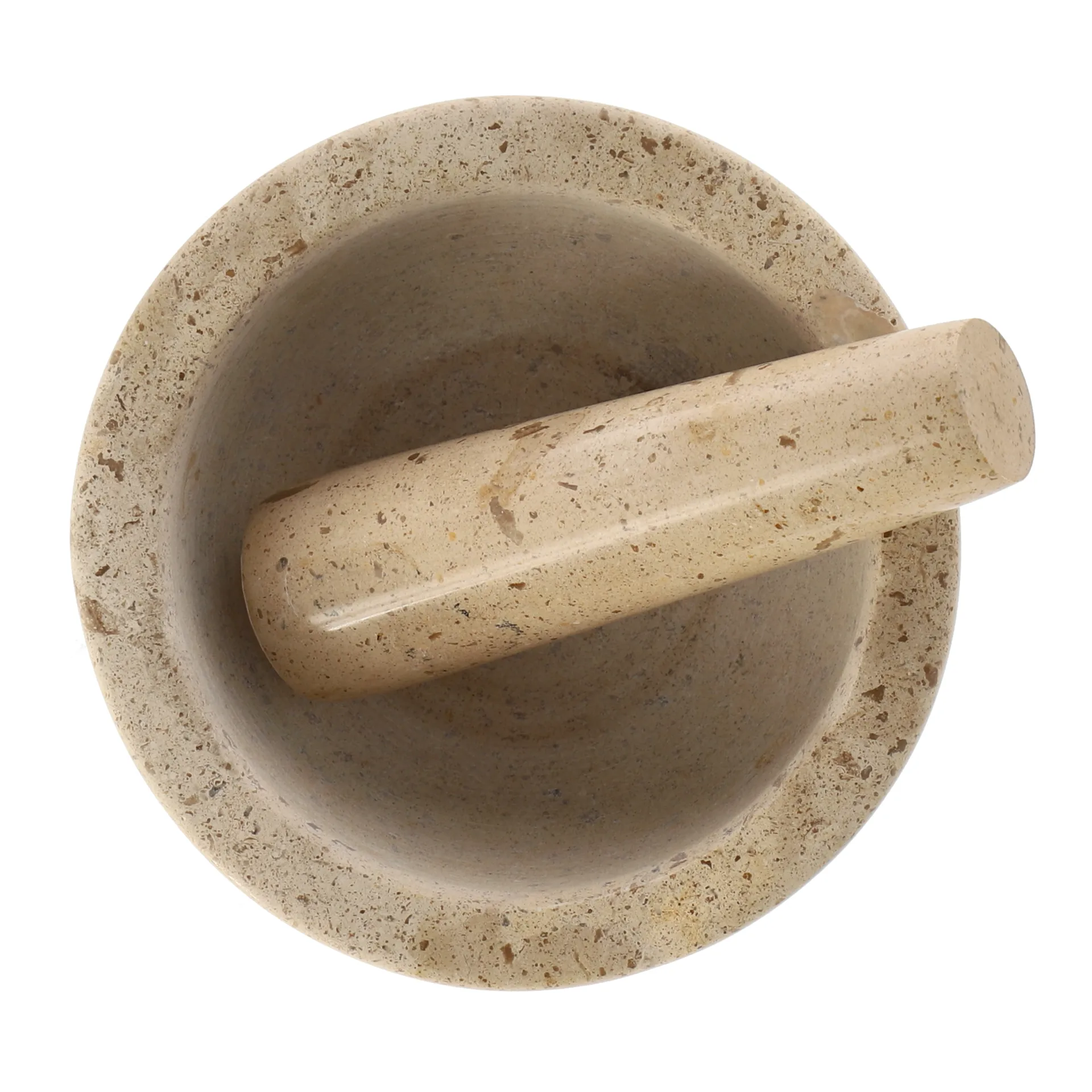 Ridge Mörser Ø14x7 cm, Marmor Scandi Living