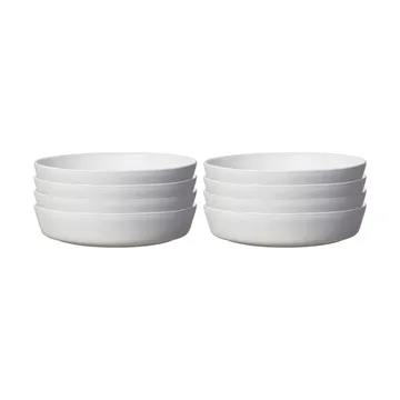 Sandsbro Pastateller offwhite, Ø23 cm, 8er pack - Scandi Living