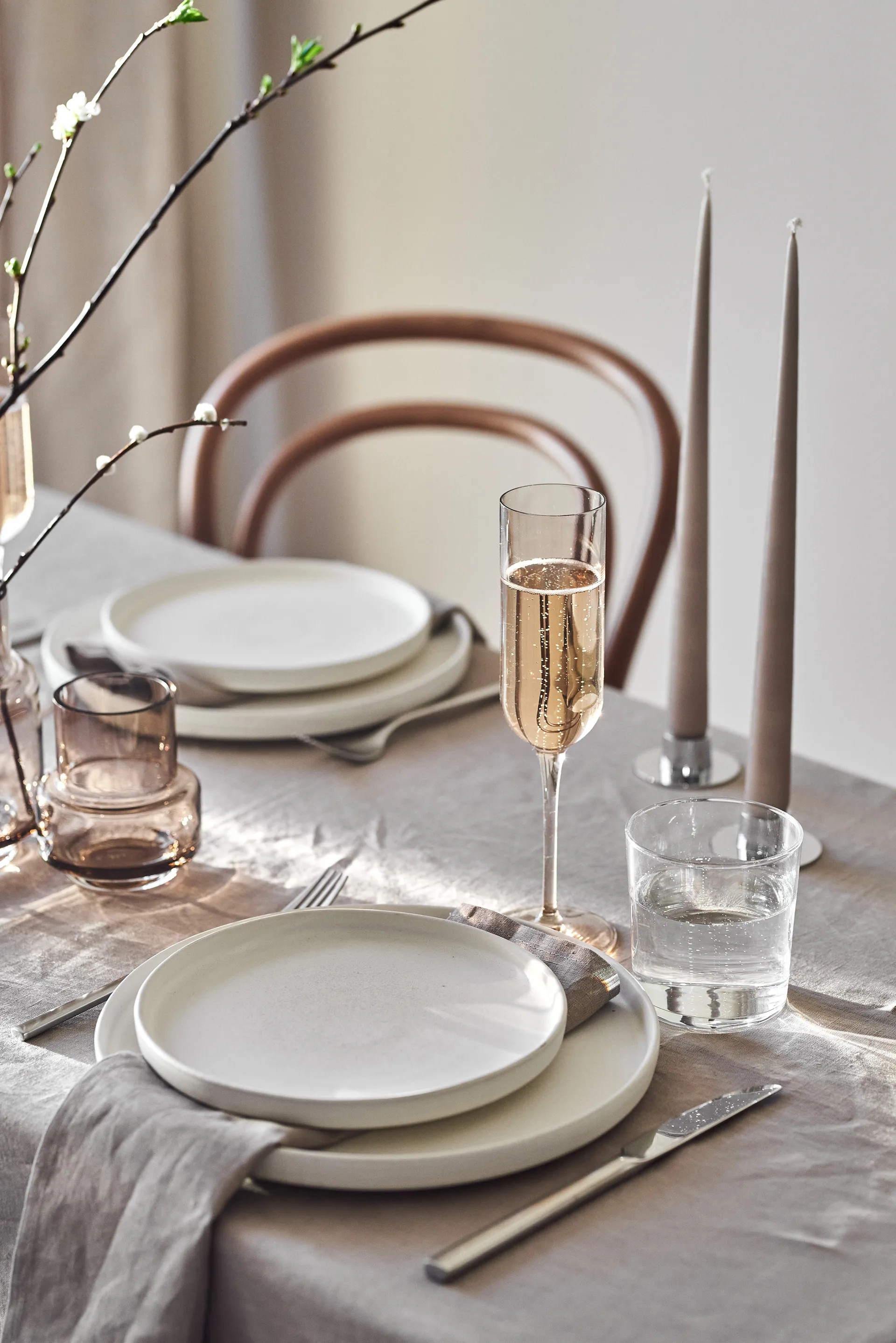 Sandsbro Speiseteller, Offwhite, Ø26 cm Scandi Living