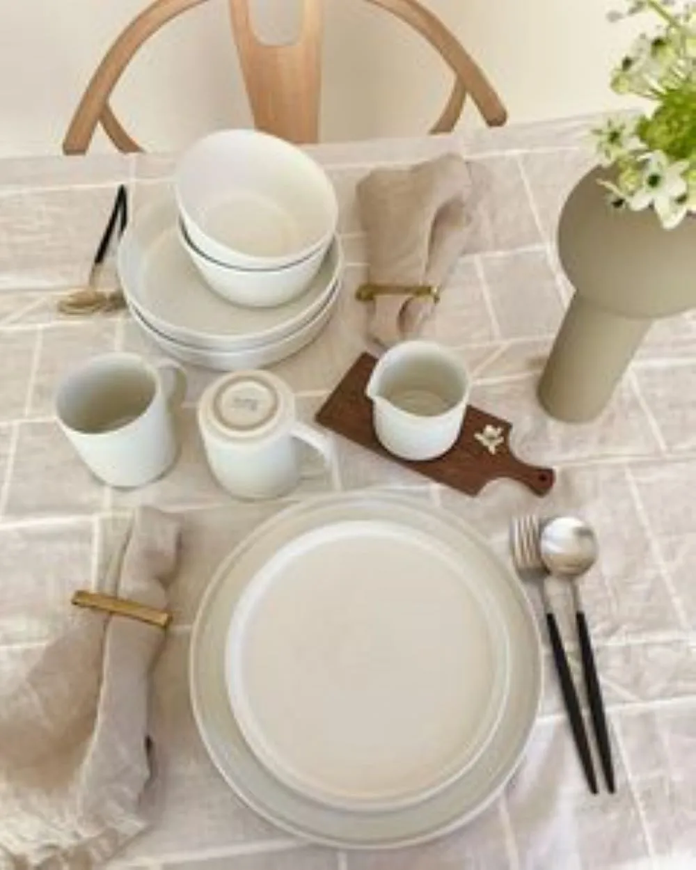 Sandsbro Tasse offwhite, 30 cl, 4er pack,  Scandi Living