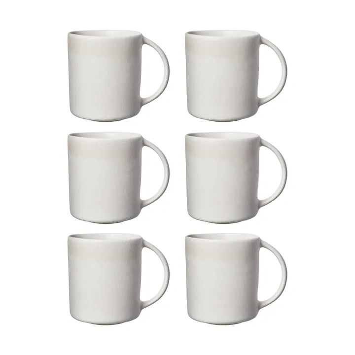Sandsbro Tasse offwhite, 30 cl, 6er pack - Scandi Living