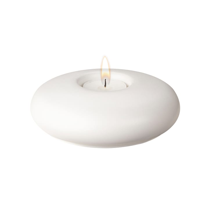 Stone Windlicht Ø13cm, Weiß Scandi Living