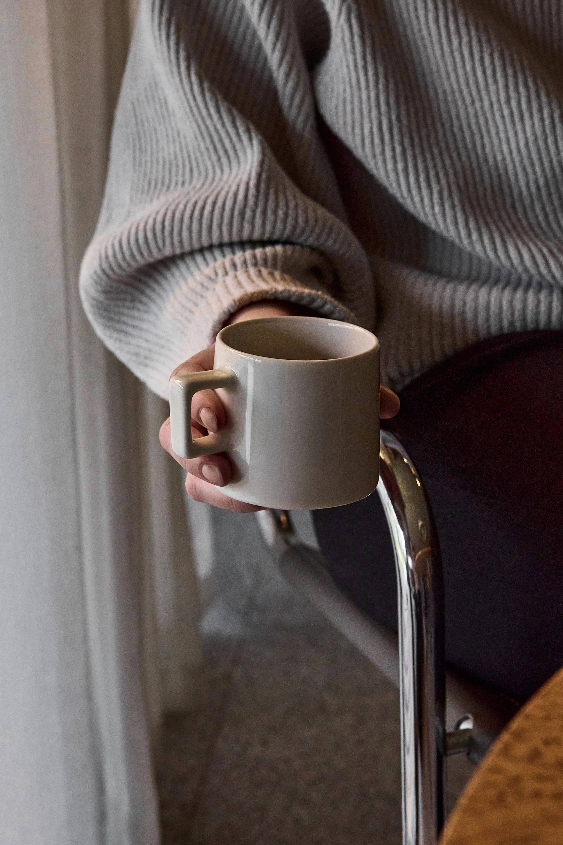 Taper Frühstücks-Set 12 Teile - Hellgrau Scandi Living