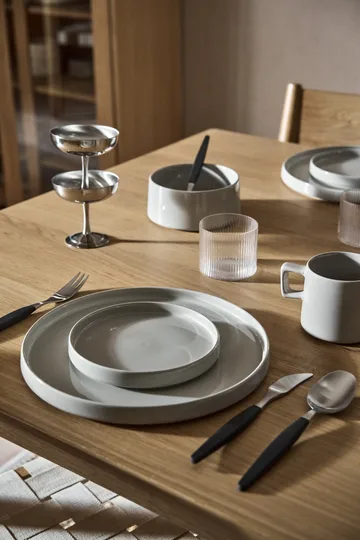 Taper Service-Set 12 Teile - Hellgrau - Scandi Living