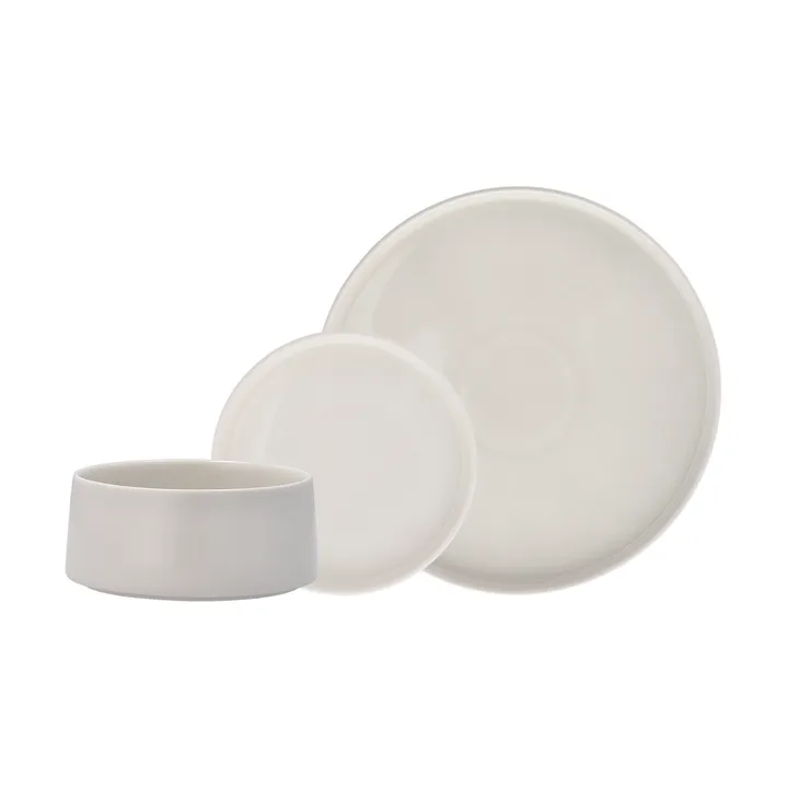 Taper Service-Set 12 Teile - Weiß - Scandi Living