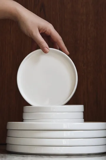 Taper Service-Set 12 Teile - Weiß - undefined - Scandi Living