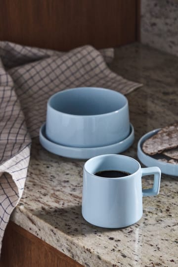 Taper Teller 14 cm - Hellblau - Scandi Living