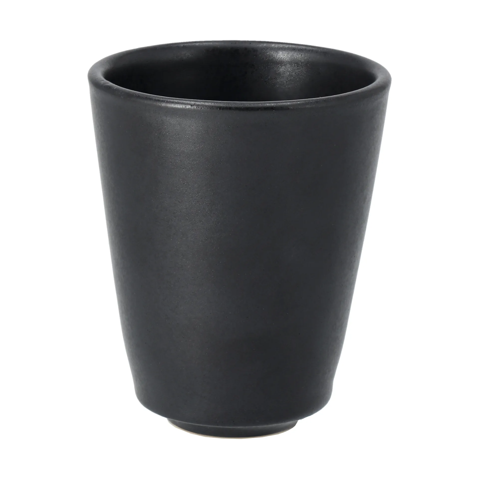 Terra Cappuccinotasse, Schwarz Steinzeug, 14,5 cl Scandi Living