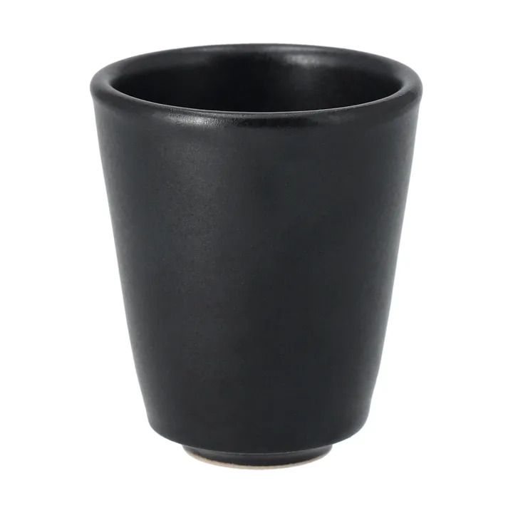 Terra Espressotasse - Schwarz Steinzeug, 6,5 cl - Scandi Living