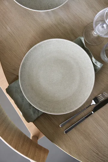 Terra Speiseteller - Beige Steinzeug, Ø26,5 cm - Scandi Living