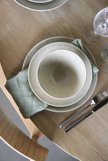 Terra Teller - Beige Steinzeug, Ø22 cm - Scandi Living