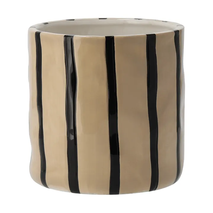 Thrive Blumentopf Ø16cm - Beige-schwarz - Scandi Living
