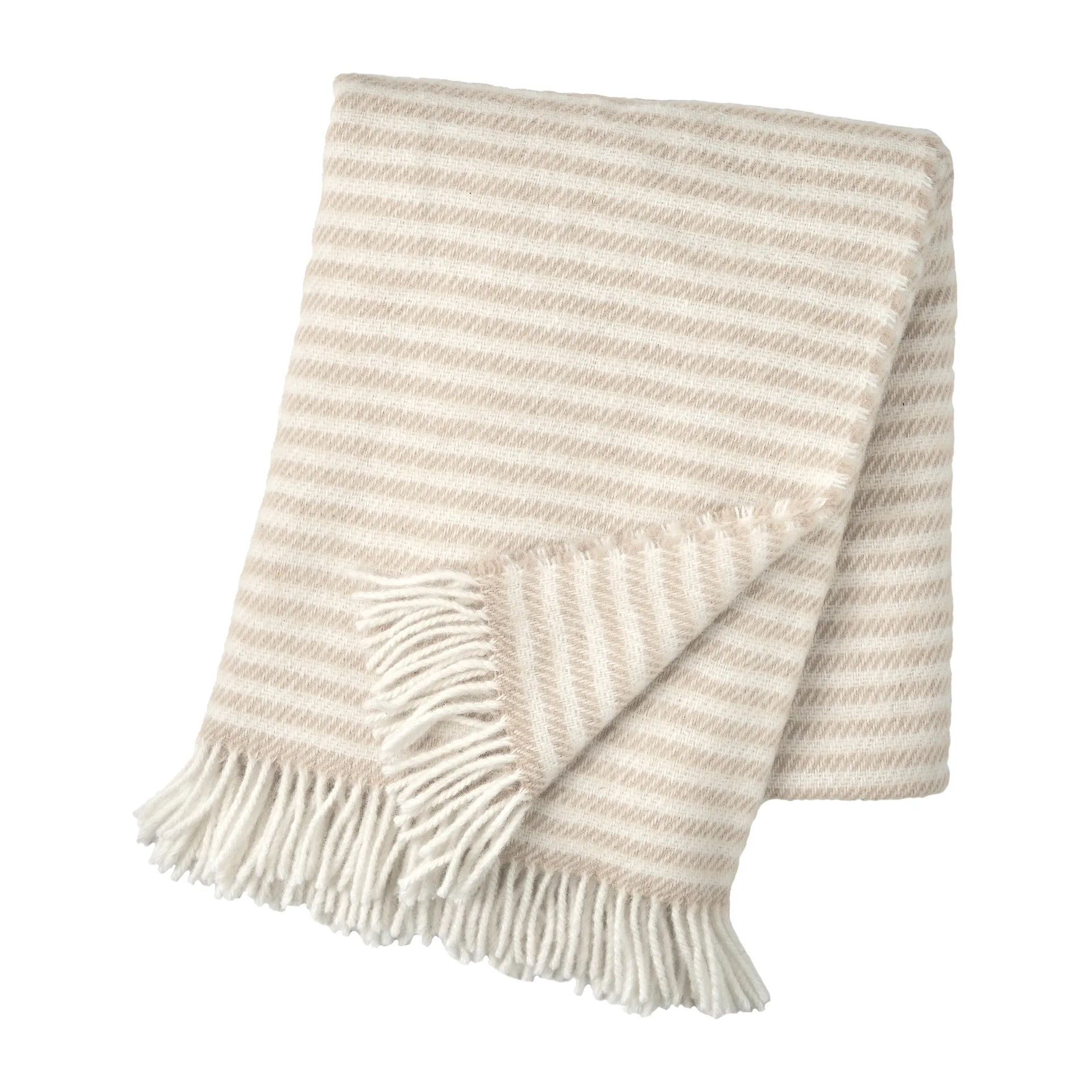 Tidal Wolldecke 130 x 180cm, Beige Scandi Living