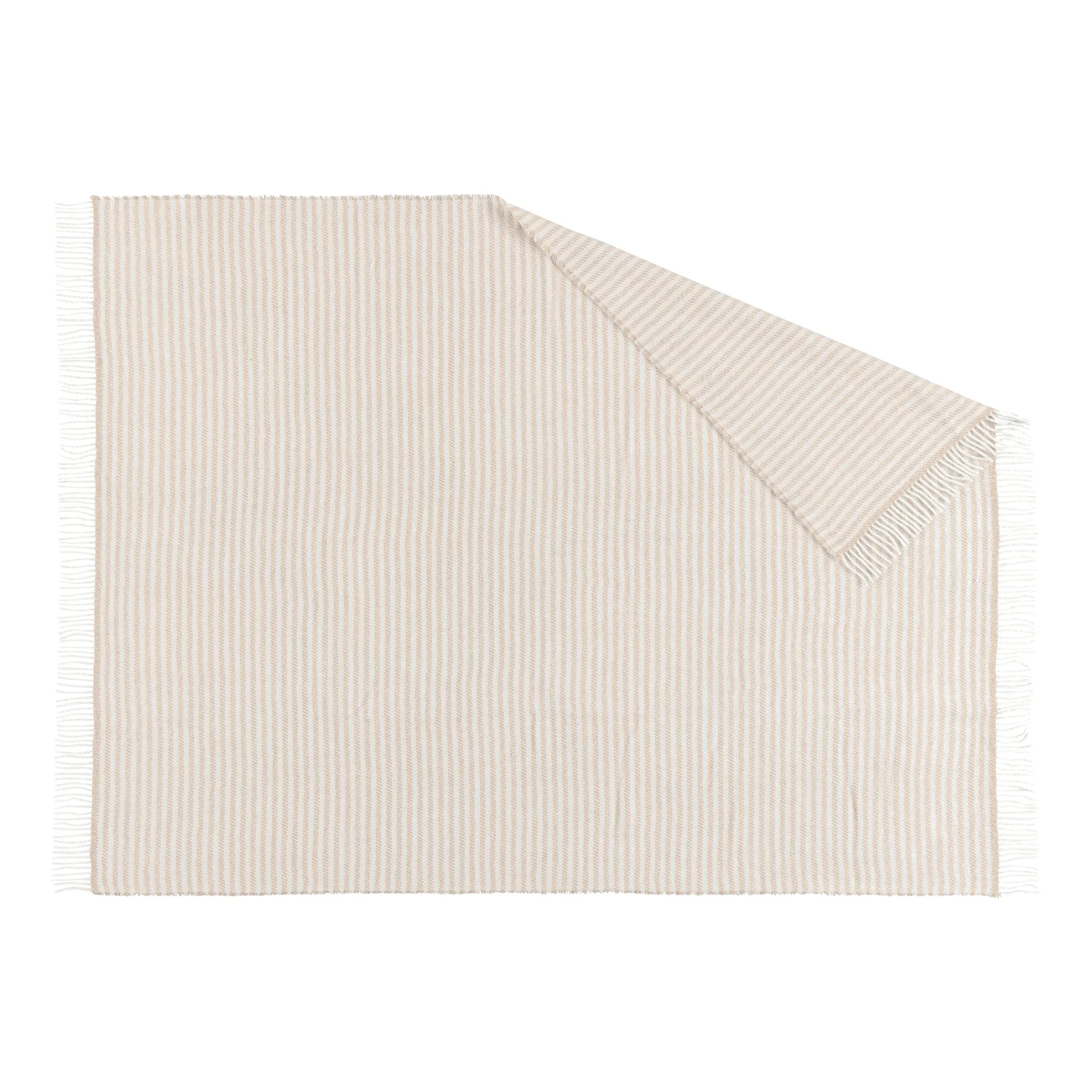 Tidal Wolldecke 130 x 180cm, Beige Scandi Living