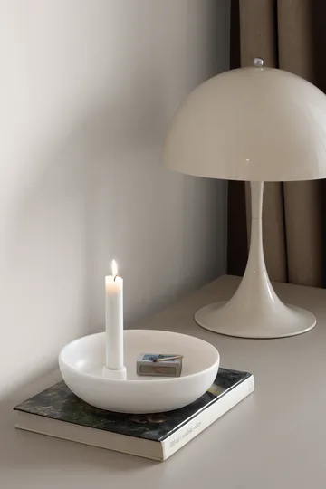 Valley Kerzenhalter Ø21cm - Weiß - Scandi Living