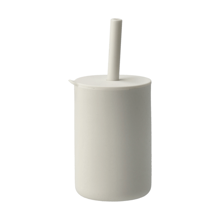 Vega Becher mit Silikonstrohhalm - Vanilla - Scandi Living
