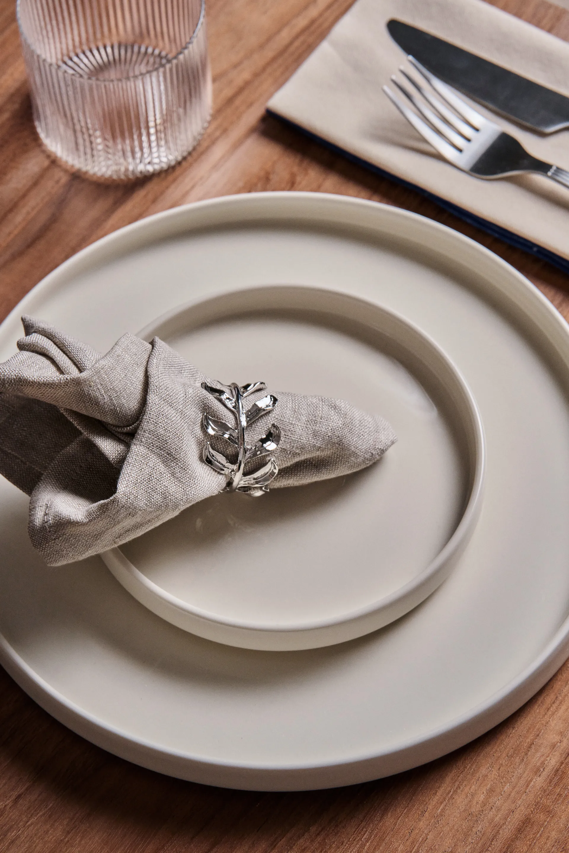 Vine Serviettenring Ø4,7 cm 4er-Pack, Zinklegierung Scandi Living