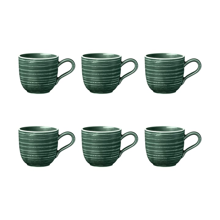 Terra Espressotasse 9 cl 6er Pack, Moss Green Seltmann Weiden