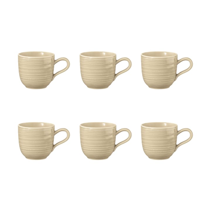 Terra Espressotasse 9 cl 6er Pack, Sand Beige Seltmann Weiden