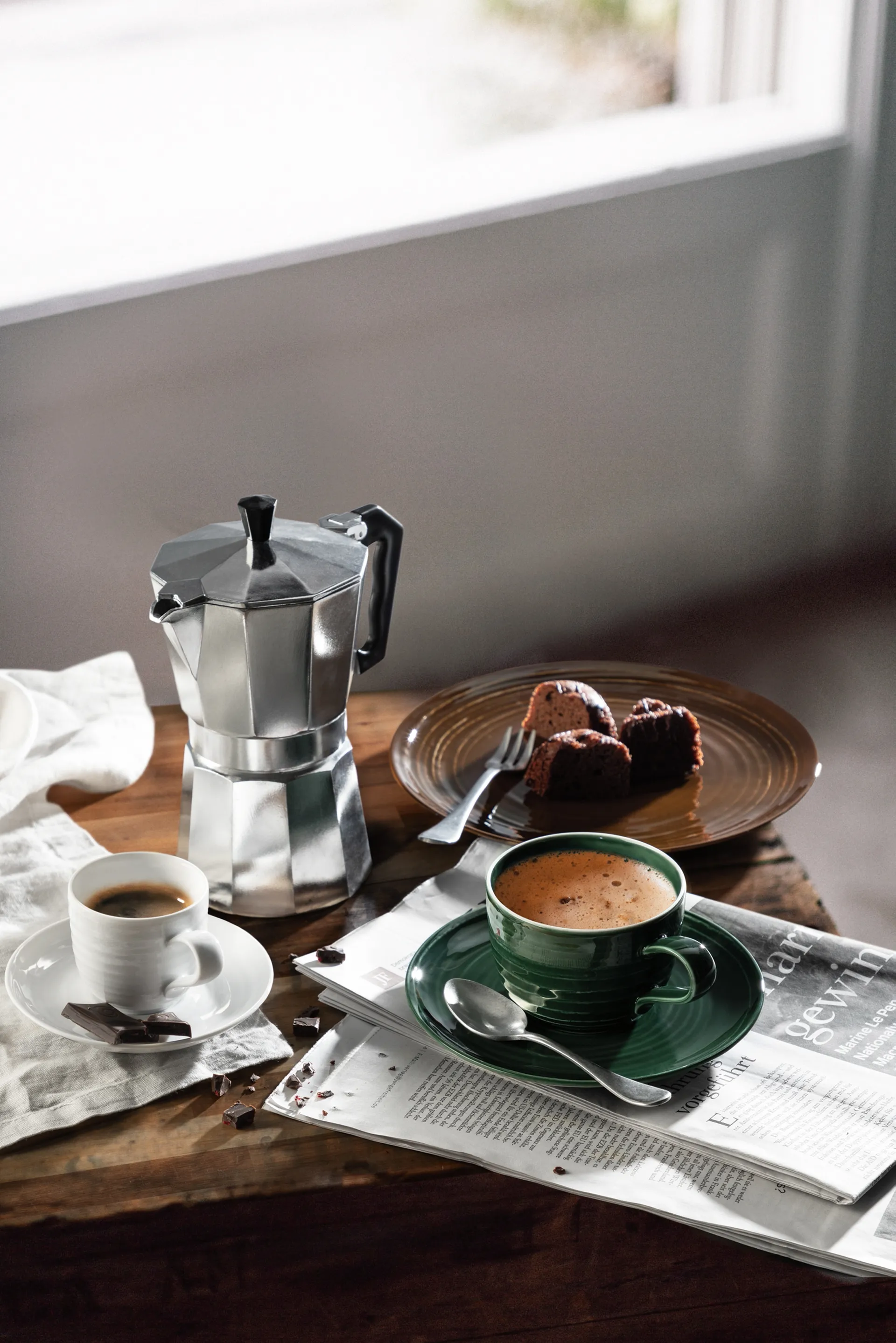 Terra Kuchenteller Ø12cm 6er Pack, Moss Green Seltmann Weiden