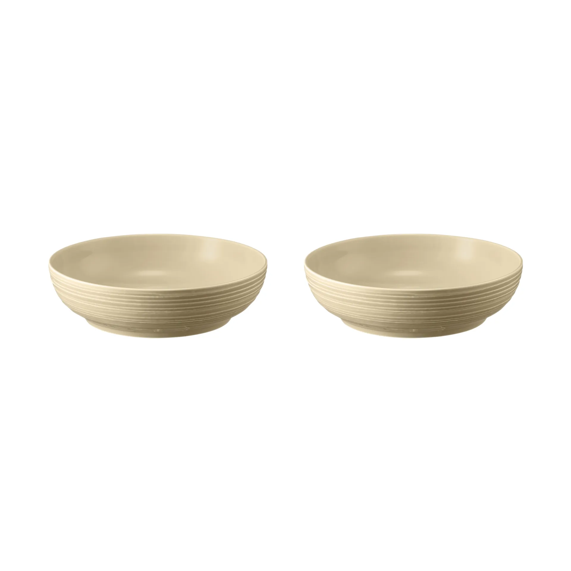Terra Schale Ø25,5cm 2er Pack, Sand Beige Seltmann Weiden