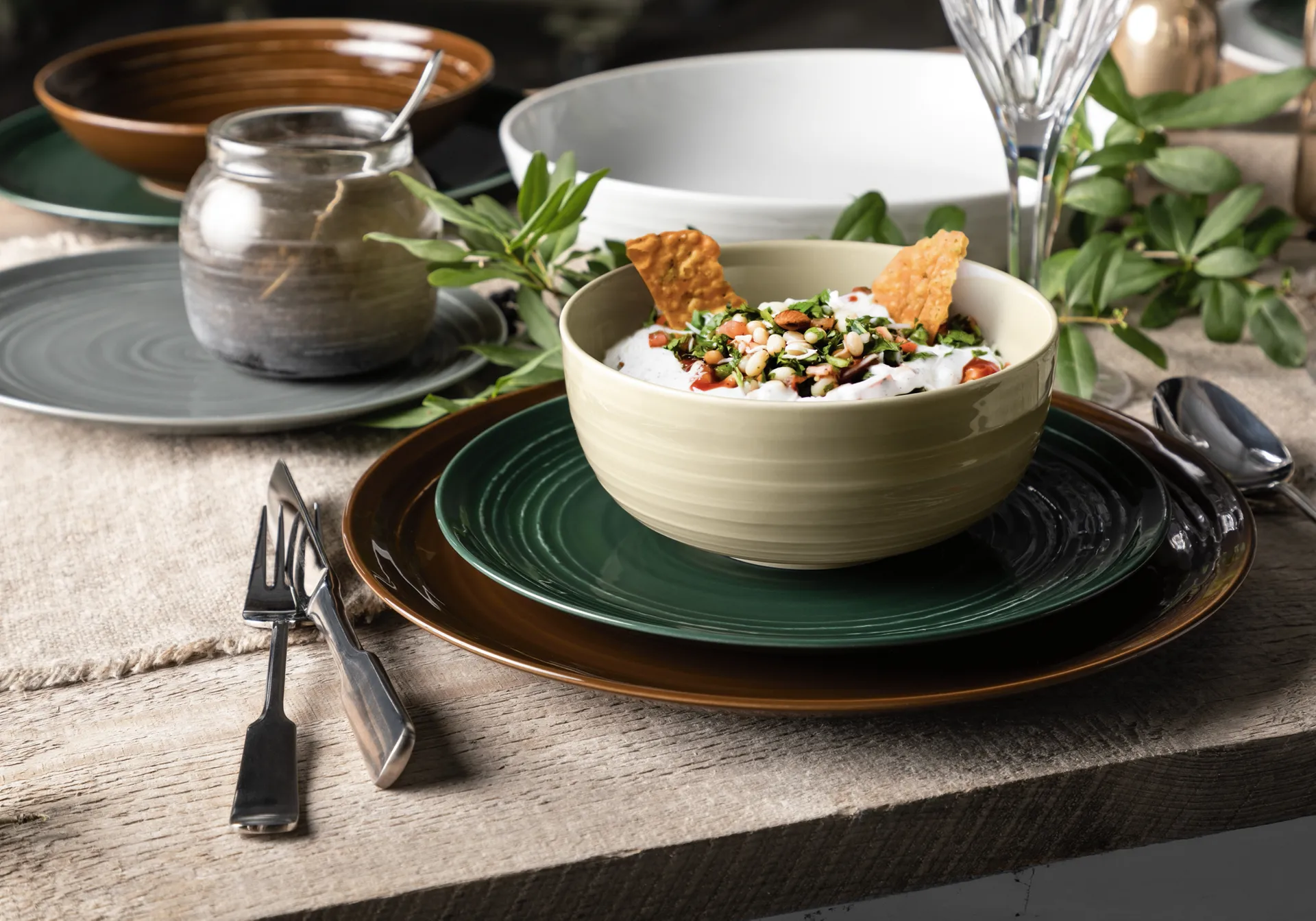 Terra Teller Ø17,7cm 6er Pack, Moss Green Seltmann Weiden