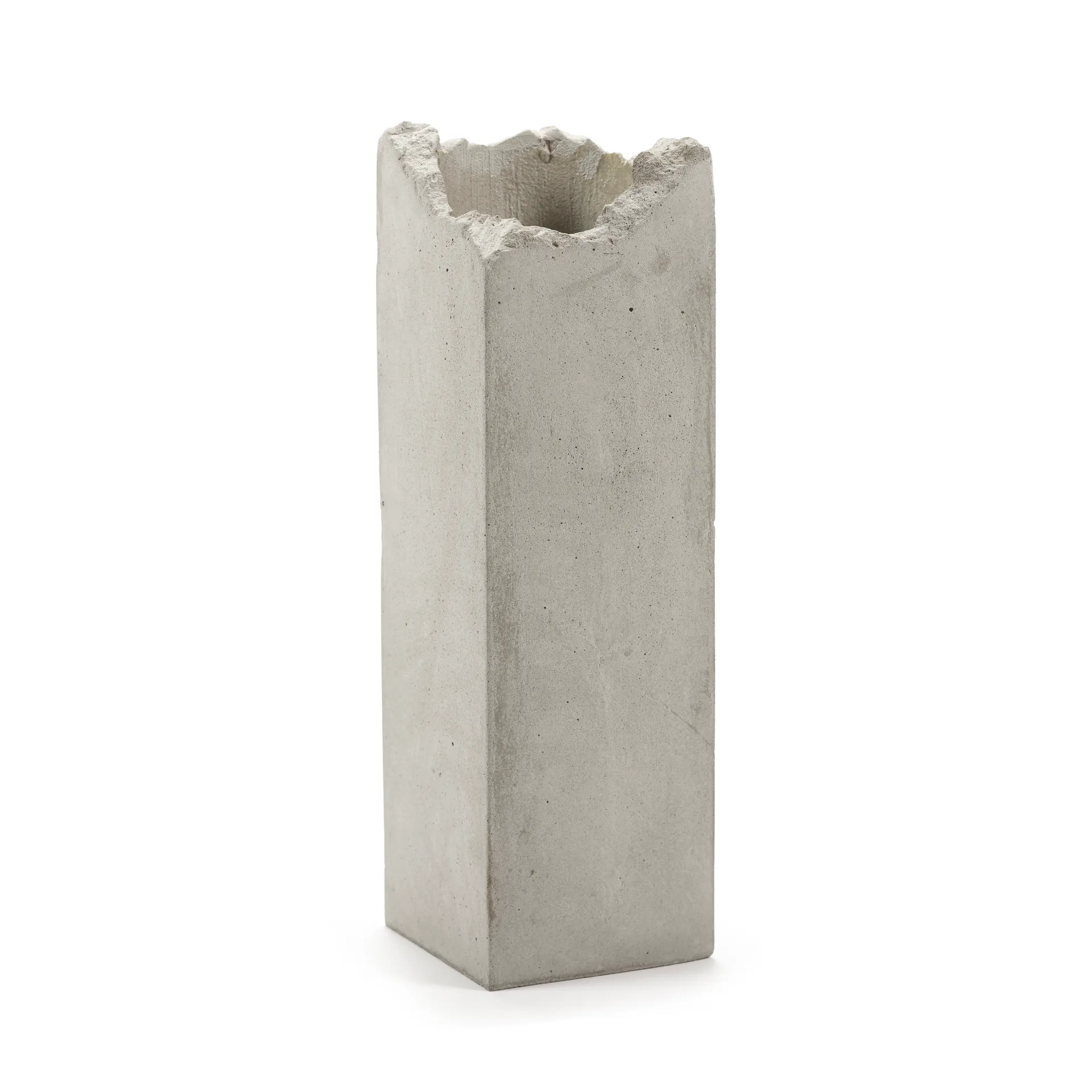 Broquaine Vase L 38cm, Grey Serax