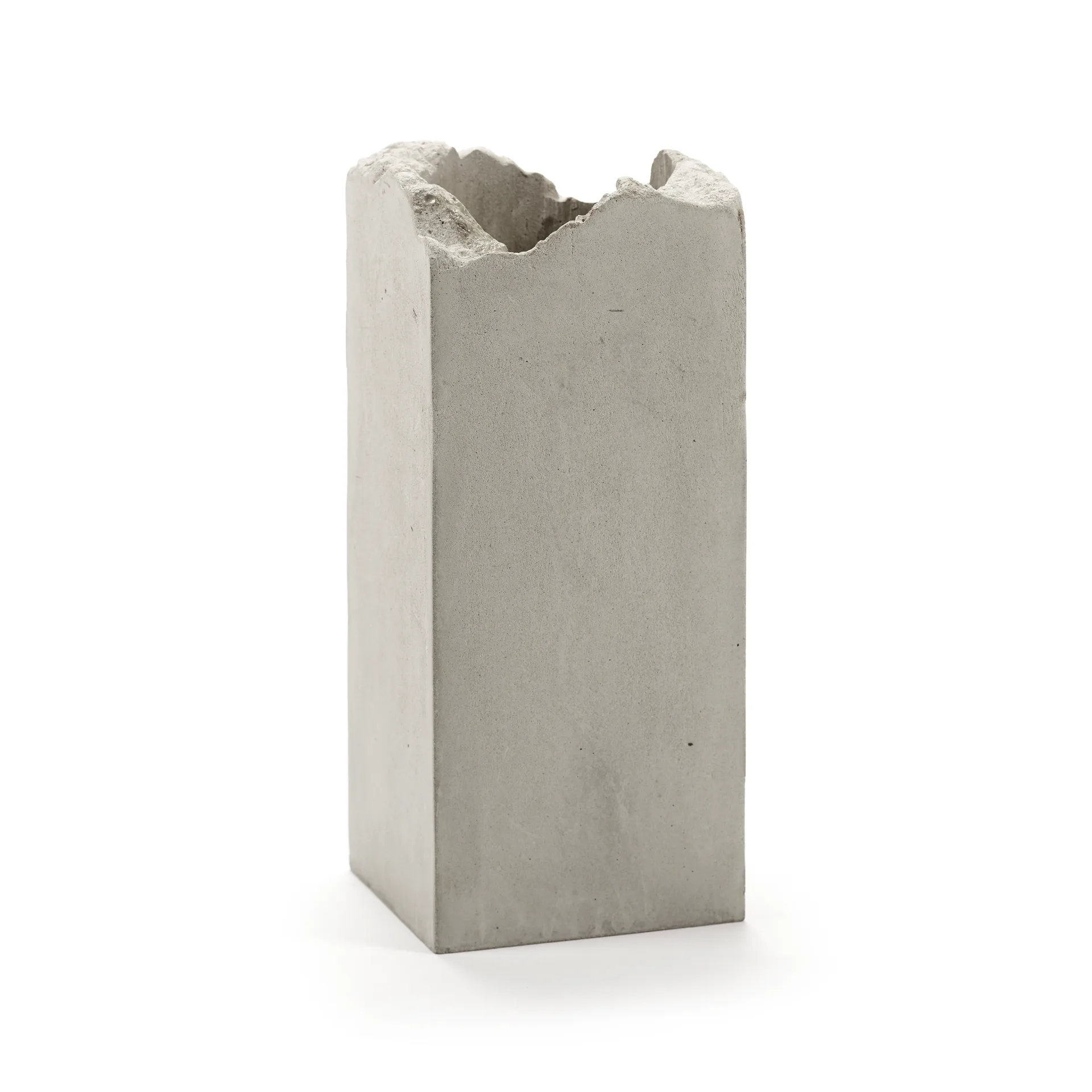 Broquaine Vase S 28cm, Grey Serax