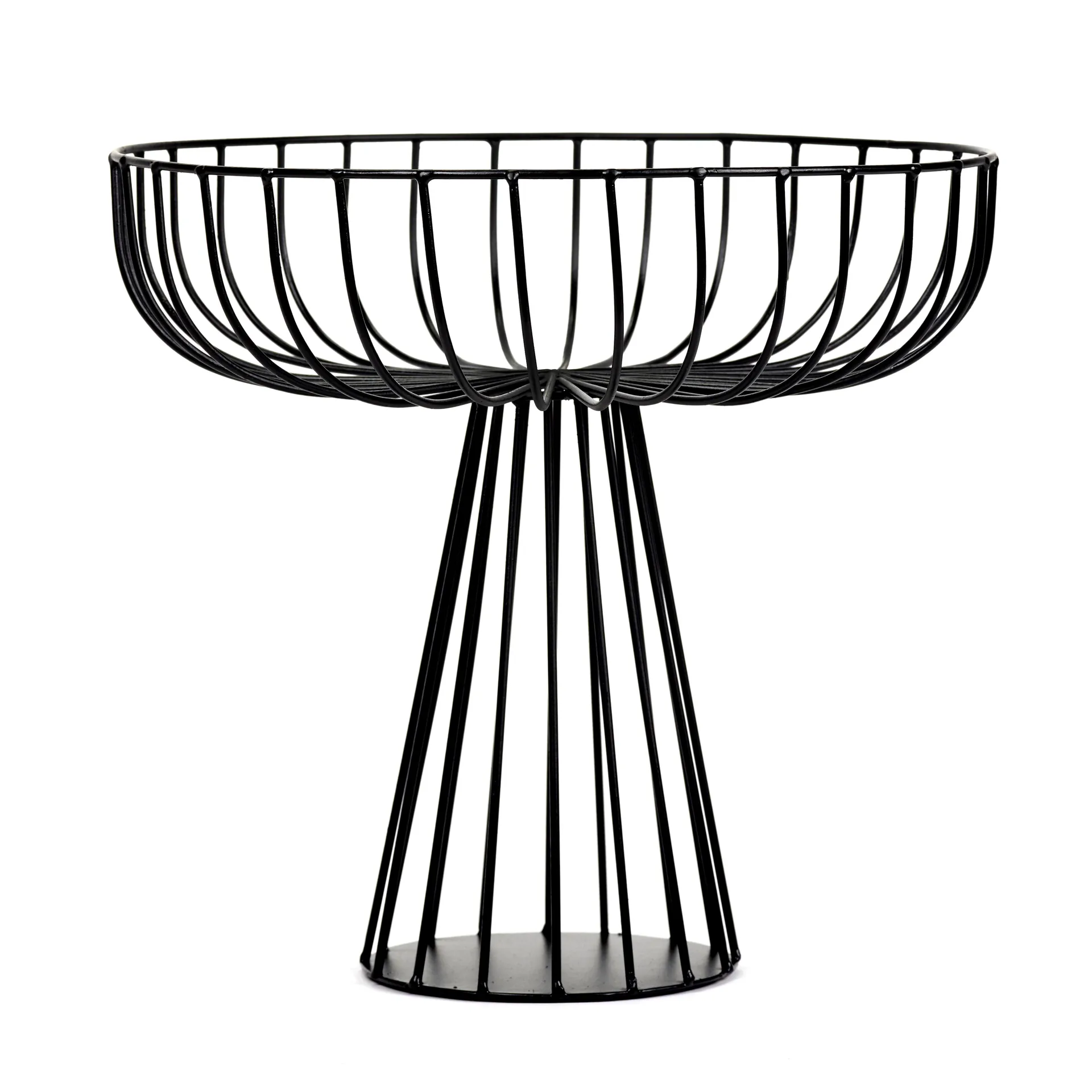 Catu Korb Ø 30cm, Schwarz Serax