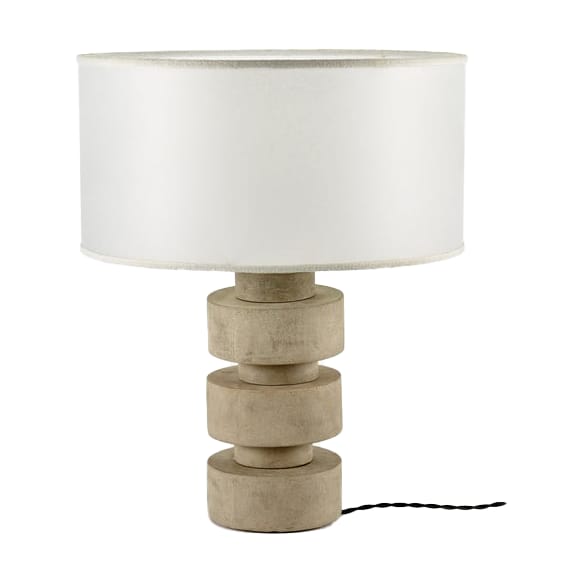 Disc Tischleuchte Zement Ø 50 cm, Cement Serax