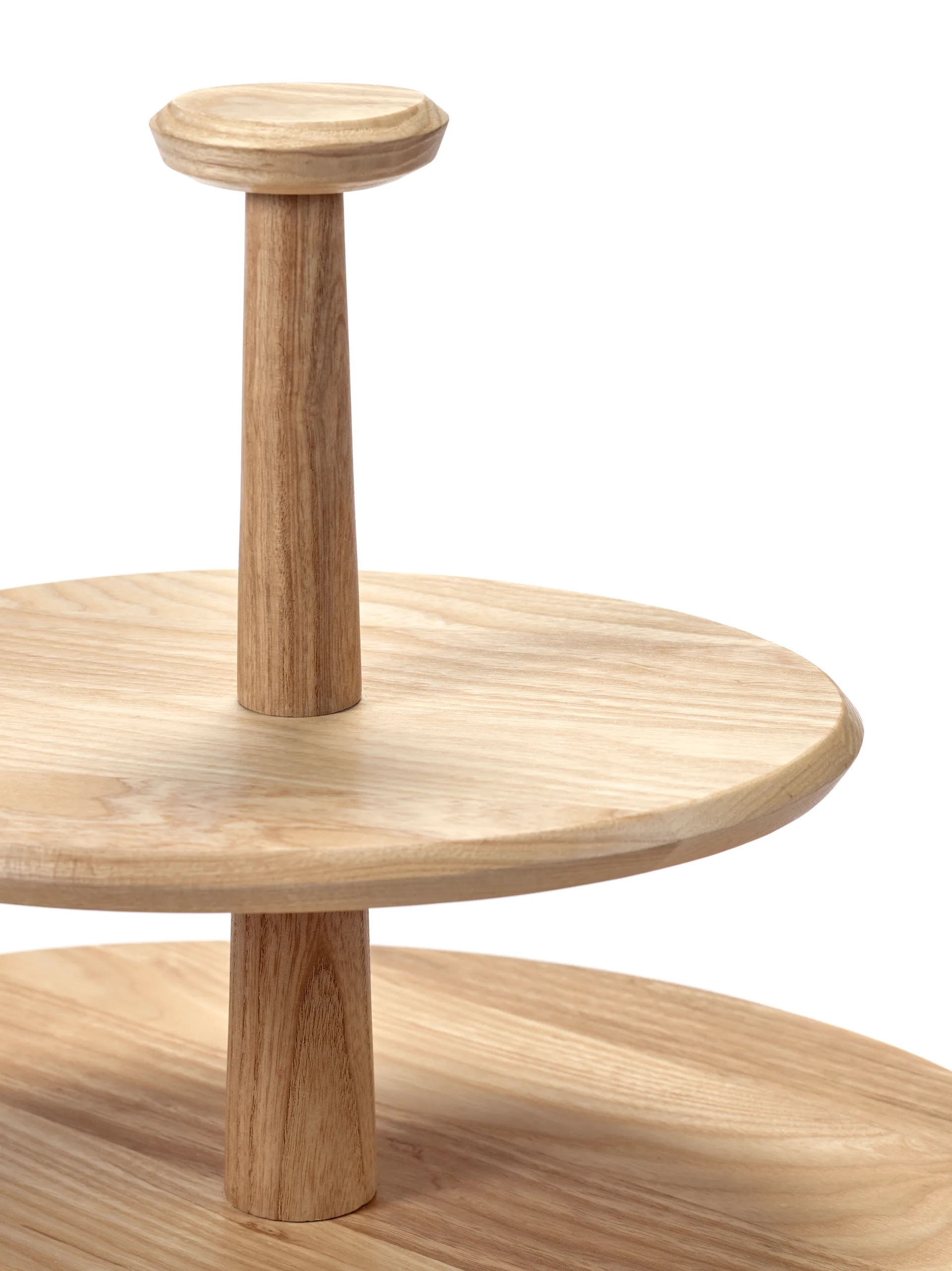 Dune 01 Tortenständer 2-stöckig, Ash Serax