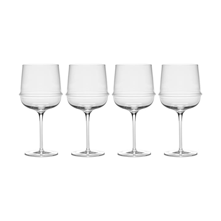 Dune Rotweinglas 45 cl 4er Pack - Clear - Serax