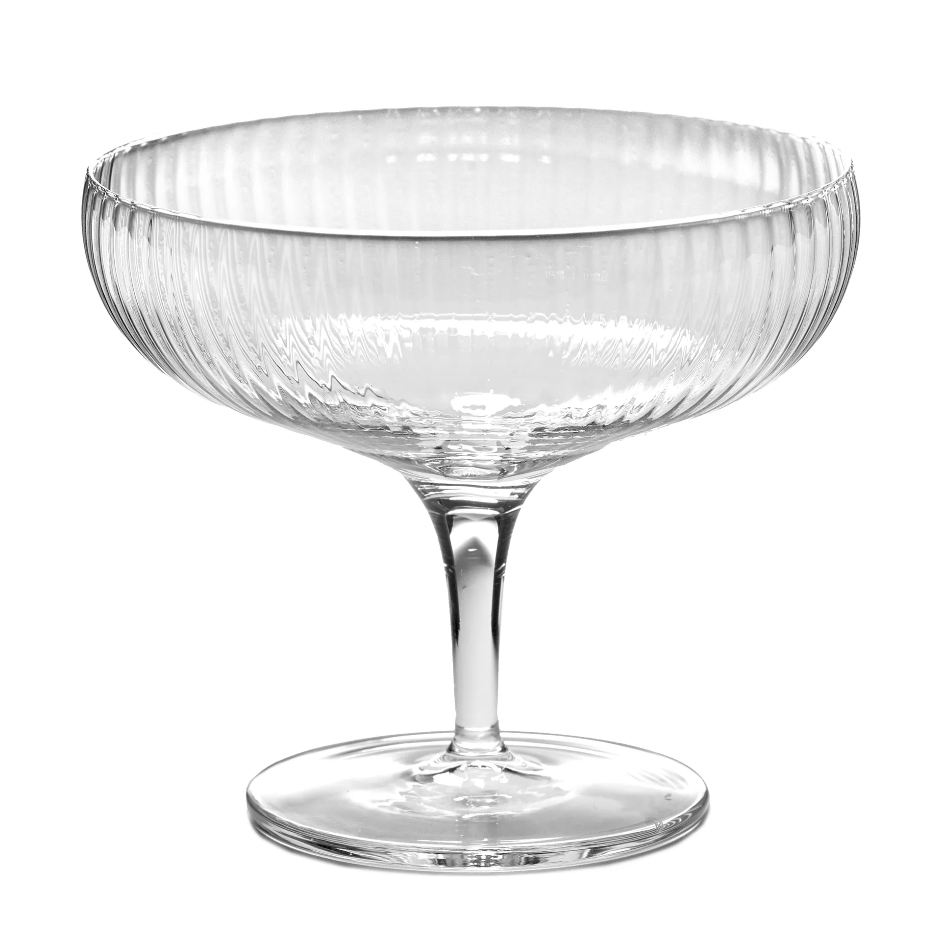 Inku Champagnerschale Glas 15 cl, Clear Serax