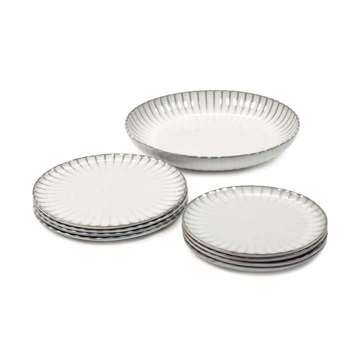 Inku dinner set 9 Teile - White - Serax