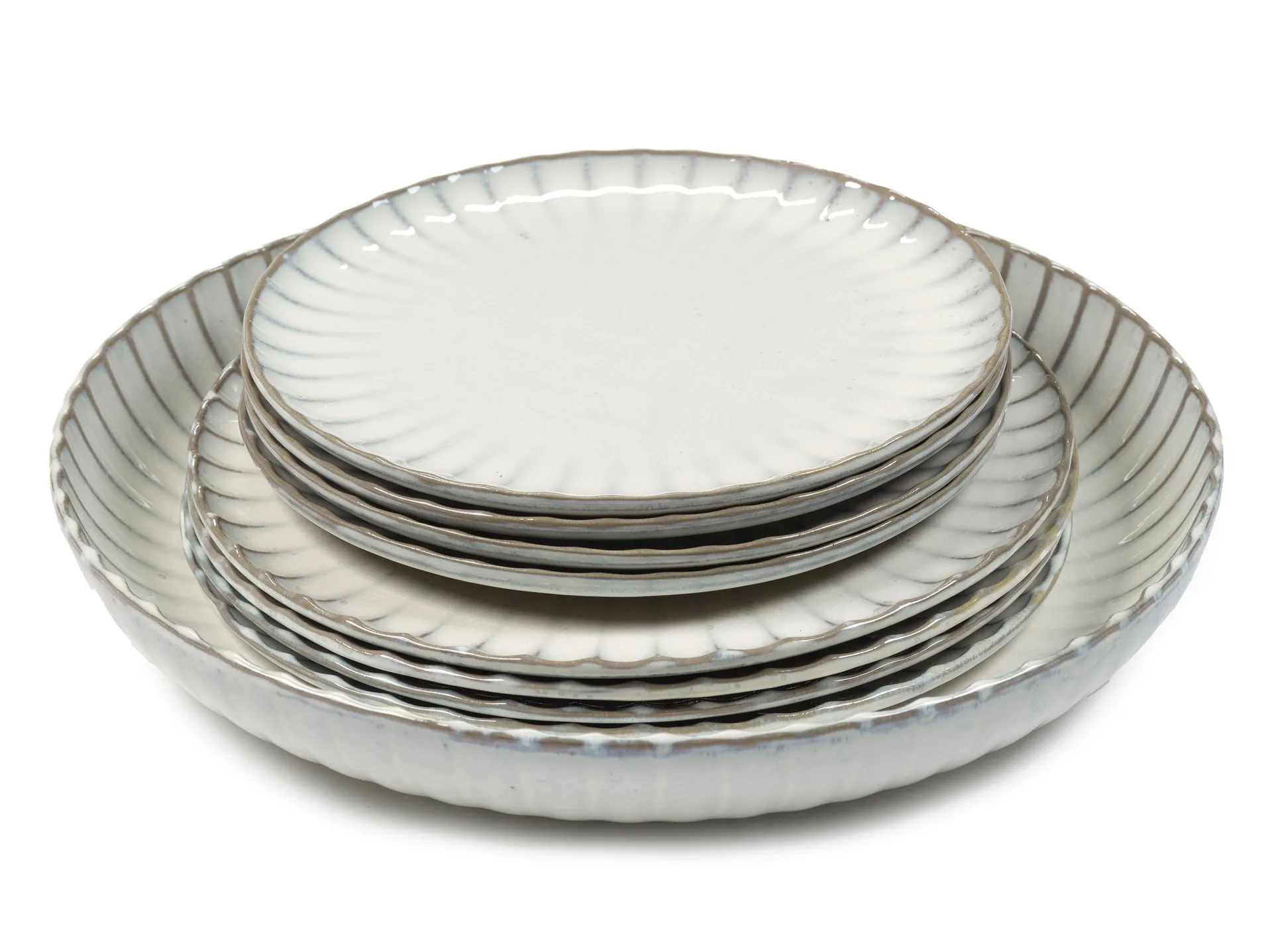 Inku dinner set 9 Teile, White Serax