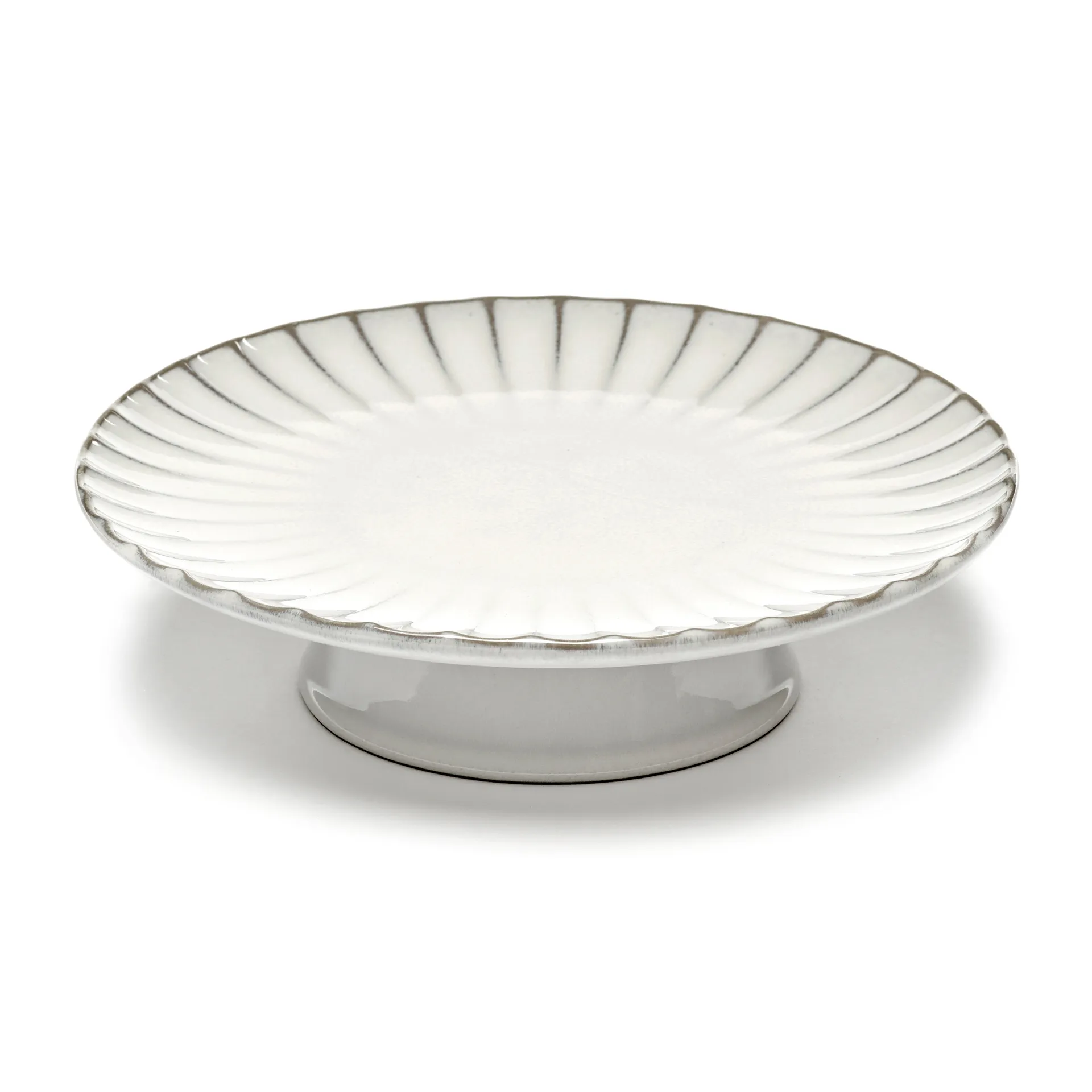 Inku Tortenständer L Ø 24 cm, White Serax