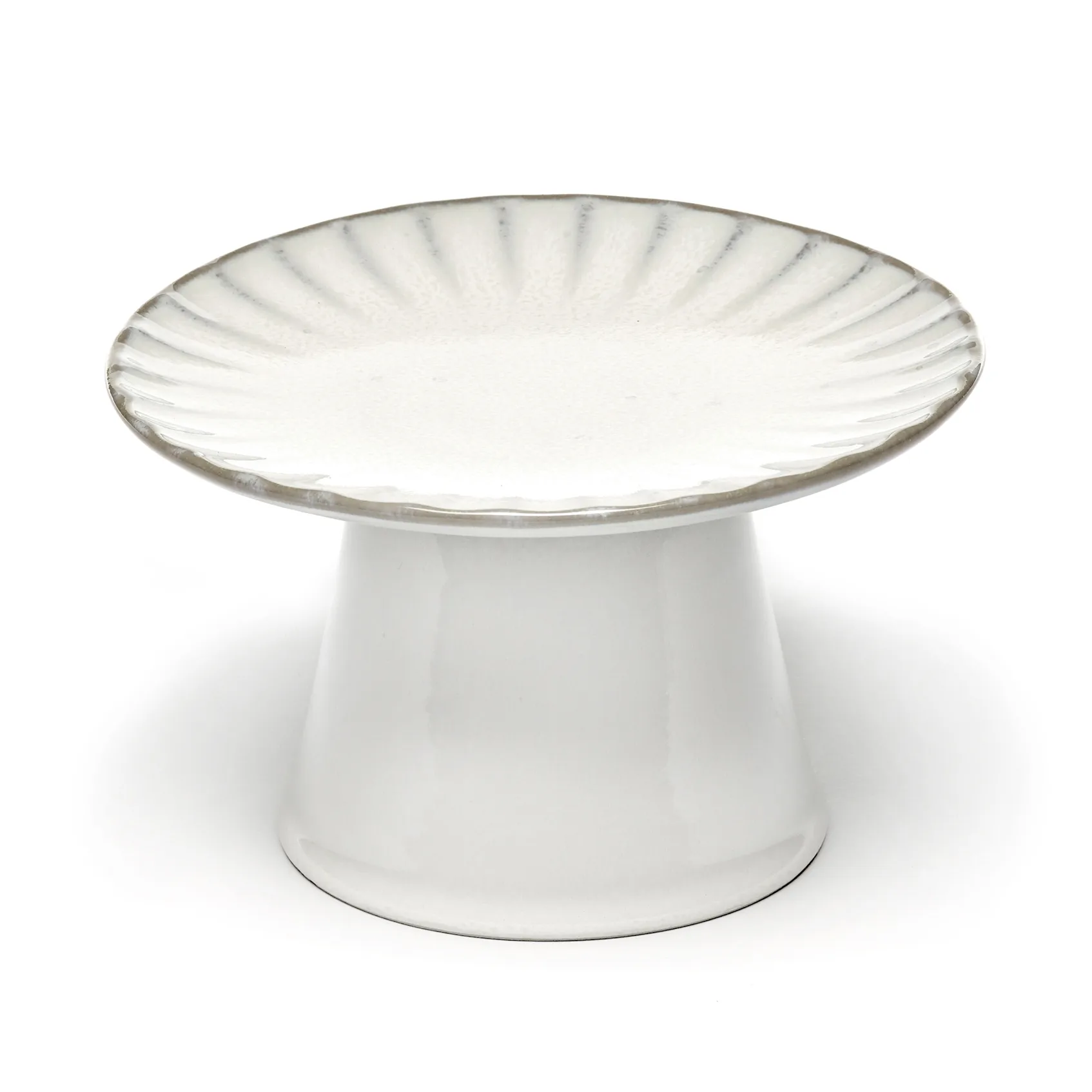 Inku Tortenständer S Ø 15 cm, White Serax