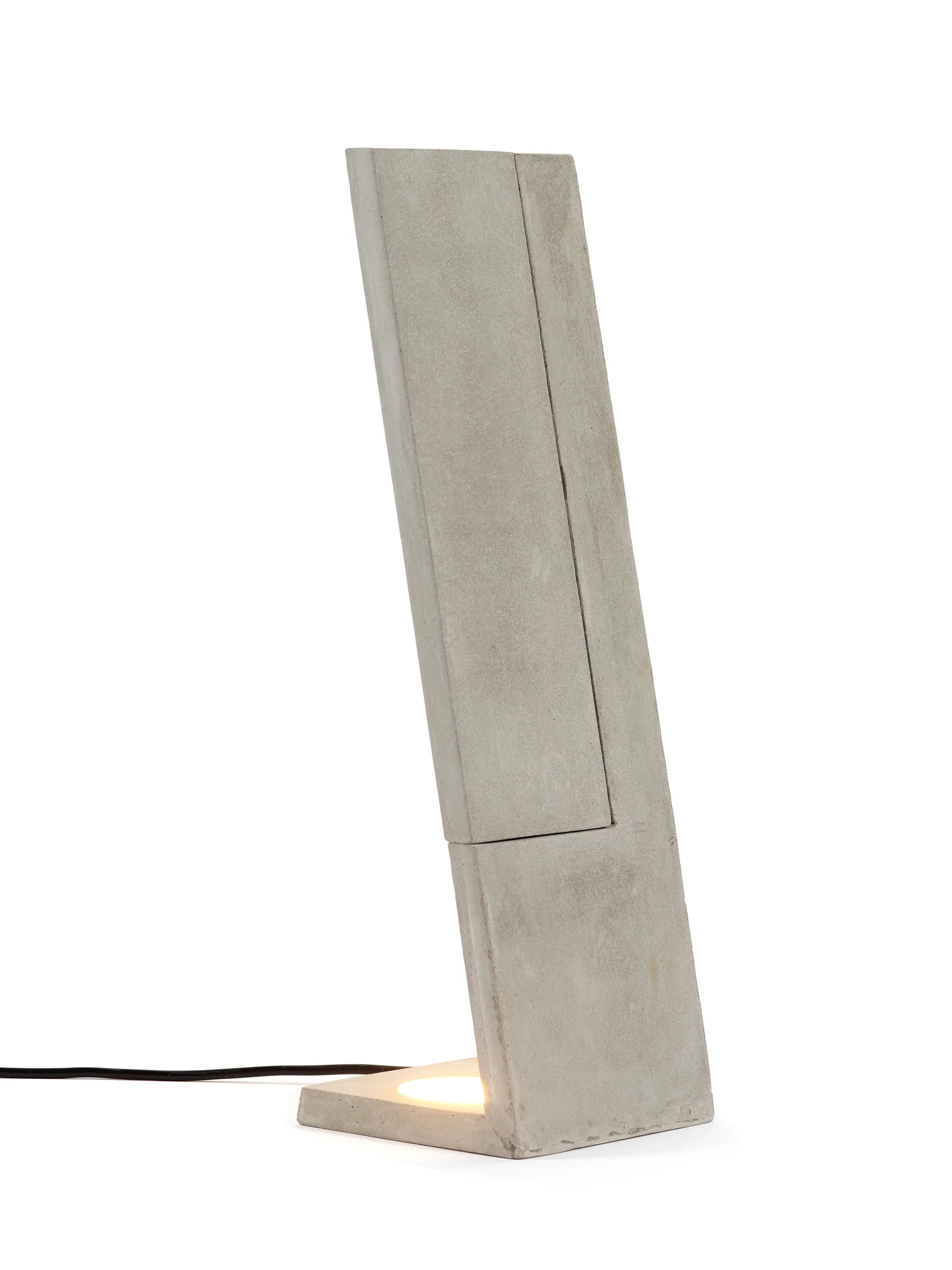 Ixelles Concrete Tischleuchte 50,5cm, Grey Serax